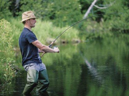 FishingGlass, Man-catch-fish